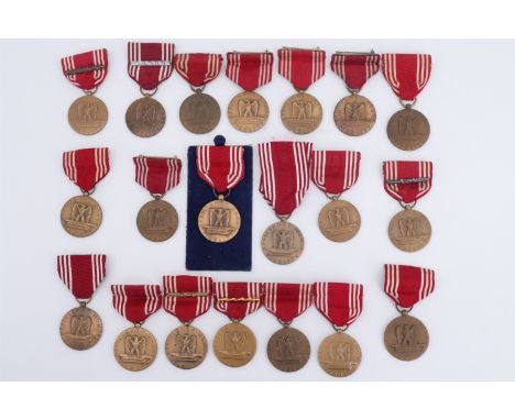 A large quantity of US army Good Conduct Medals