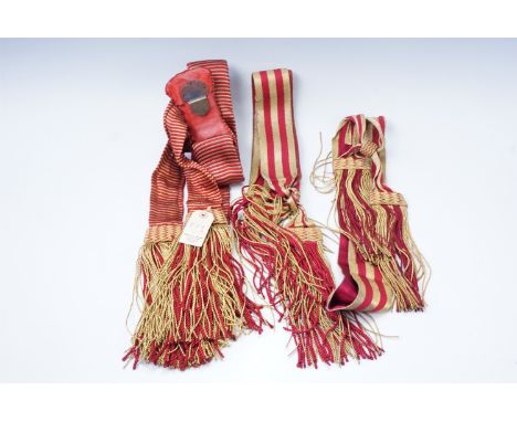 Army officers' dress sashes