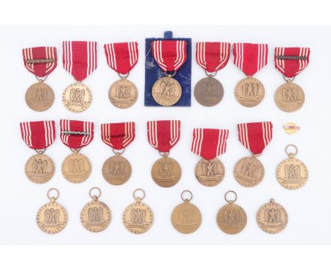 A large quantity of US army Good Conduct Medals