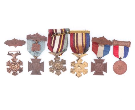 Women's Relief Corps, Daughters of Union Veterans, and Army &amp; Navy Union medals 
