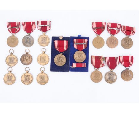 A large quantity of US army Good Conduct Medals