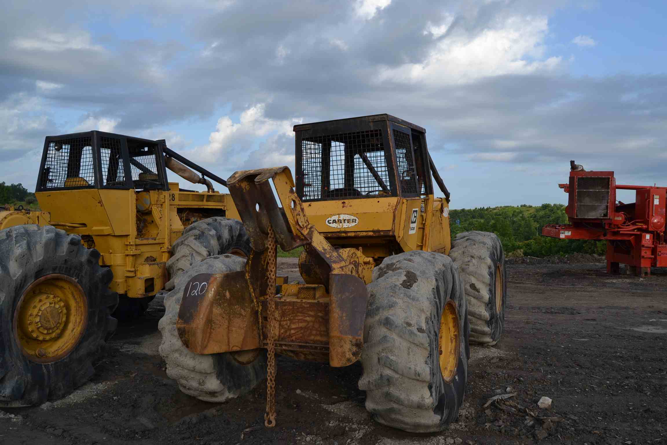 CAT 508 CABLE SKIDDER W/23.1X26 RUBBER; S/N