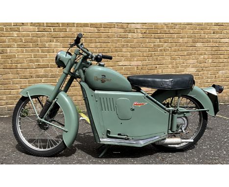 1950'S EXCELSIOR VINTAGE MOTORBIKE, FOUNDED IN COVENTRY &amp; MANUFACTURED IN BIRMINGHAM - NEEDS A SERVICE A/F