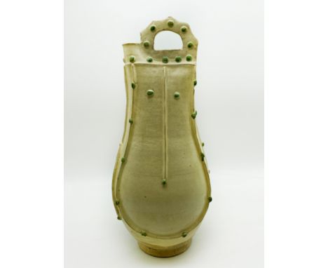 CHINESE LIAO DYNASTY POTTERY FLASK 45CMS (H) APPROX 