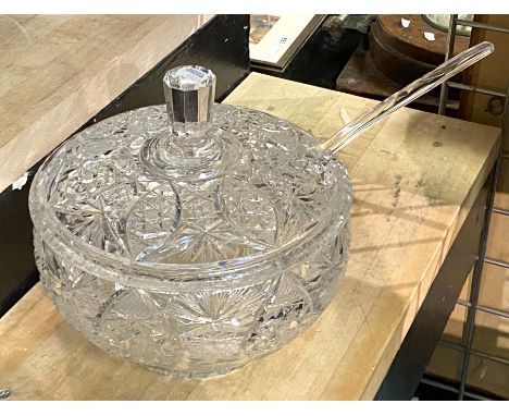 PUNCH BOWL &amp; LADLE 23CMS (D) APPROX