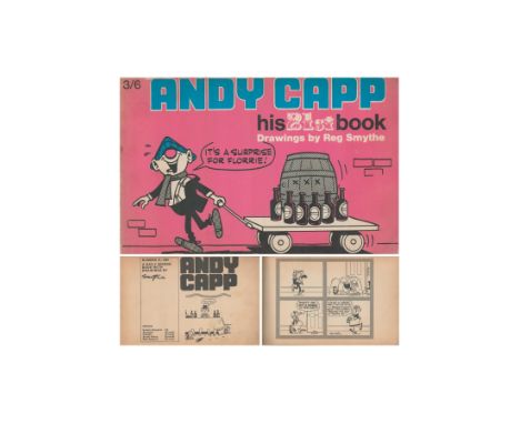 Andy Capp by Reg Smythe 1968 First Edition number 21 Softback Book published by The Daily Mirror some ageing. Good condition.