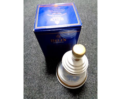 A Bells Scotch Whisky decanter, Christmas 2001 