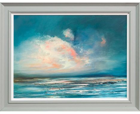 PHILIP RASKIN (SCOTTISH b. 1947) A TOUCH OF ARGYLL acrylic on panel, signed, titled versoframedimage size 42cm x 56cm, overal