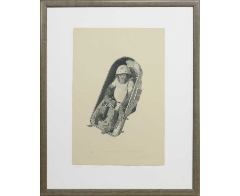 * DIANE S DAWSON, WE HAVE LIFT OFF limited edition lithograph on paper, signed, titled and numbered 11/20mounted, framed and 