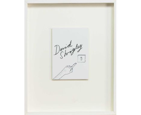 * DAVID SHRIGLEY OBE (SCOTTISH b. 1968), LIGHTSWITCH hand-signed print on gloss paper, produced in 2008 for the Baltic Centre