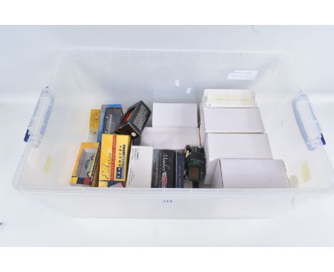 A COLLECTION OF BOXED AND LOOSE  DIECAST MODEL VEHICLES, to include eleven National Motor  Museum Mint Model Vans, two Van Gu