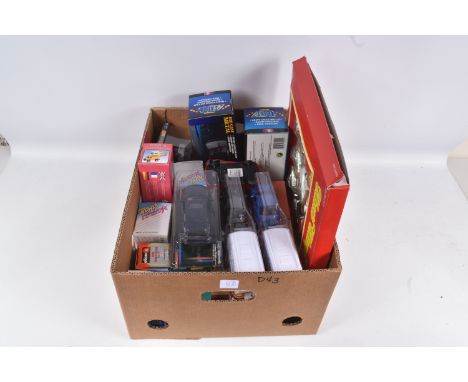 A COLLECTION OF BOXED DIECAST MODEL VEHICLES, to include a Lledo VW 1 Millionth Beetle, a Bburago Suzuki Vitara Raid no. 4112