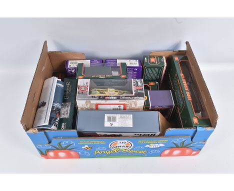 A COLLECTION OF BOXED CORGI DIECAST TRANSPORT MODELS, to include a Guinness ERF Curtainside no. 59529, a London Transport AEC