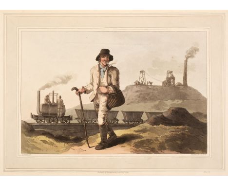 * Havell (R &amp; D). [The Collier] Robinson &amp; Sons, Leeds. Aug. 1st 1813, aquatint after G. Walker with contemporary han