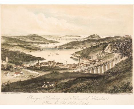 * Railways and Civil Engineering. A good collection of 22 prints, 19th century, engravings, aquatints and lithographs, includ