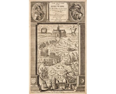 Fuller (Thomas). The Historie of the Holy Warre, 2nd edition, Cambridge: R. Daniel for Thomas Buck, 1640, additional engraved