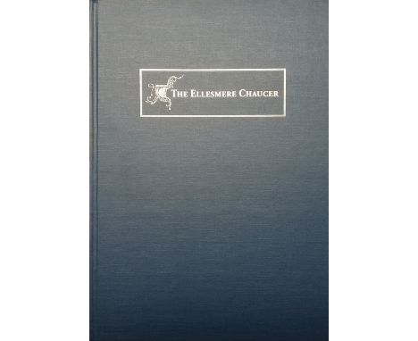 Chaucer (Geoffrey). The Canterbury Tales, The New Ellesmere Chaucer Monochromatic Facsimile (of Huntington Library MS EL 26 C