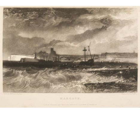 Turner (J.M.W.) The Harbours of England. Engraved by Thomas Lupton... with illustrative text by J. Ruskin, London: E. Gambart