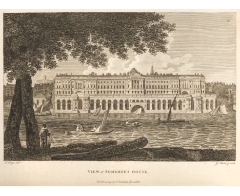 Hunter (Henry). The History of London and its Environs, 2 volumes, 1st edition, London: John Stockdale, 1811, 34 (of 36 as li