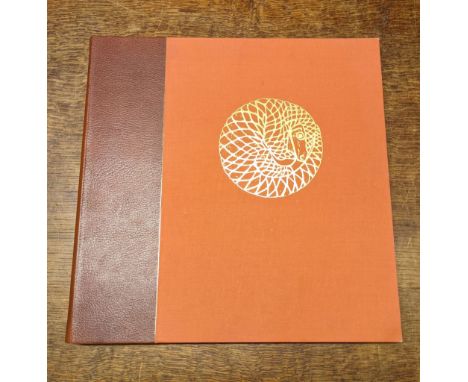 Kingdon (Jonathan). African Mammal Drawings, The Wellcome Volume, Islip: Pangolin Prints, 1983, signed by the author to the h