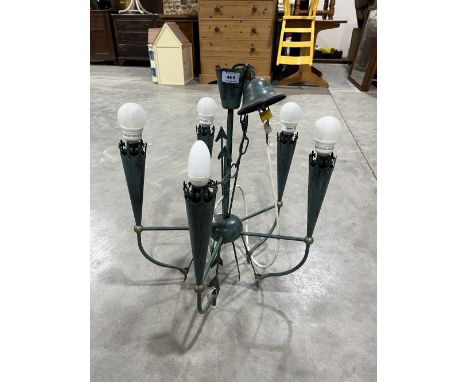 A five light electrolier