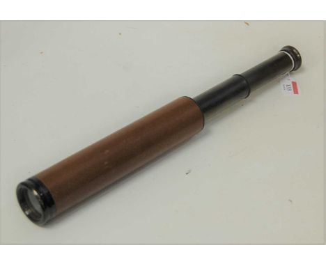 An Enbeeco Ranger 30x two-drawer telescope 