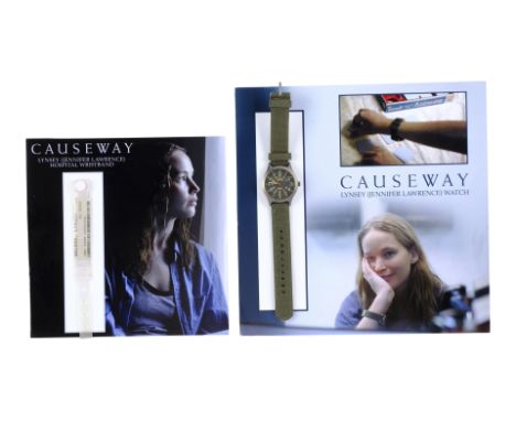 CAUSEWAY (2022) - Lynsey's (Jennifer Lawrence) CAT Scan Transparencies, Watch, Cell Phone, Notepad, and Wristband - Lynsey's 