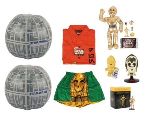 STAR WARS: VARIOUS PRODUCTIONS - Anthony Daniels Collection: Assorted Modern C-3PO Merchandise - An assorted selection of mod