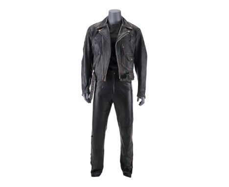 TERMINATOR 2: JUDGMENT DAY (1991) - The Terminator's (Arnold Schwarzenegger) Costume - The Terminator's (Arnold Schwarzenegge