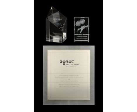ANTHONY DANIELS - Anthony Daniels Collection: Collection of Anthony Daniels' Personal Awards - A collection of Anthony Daniel