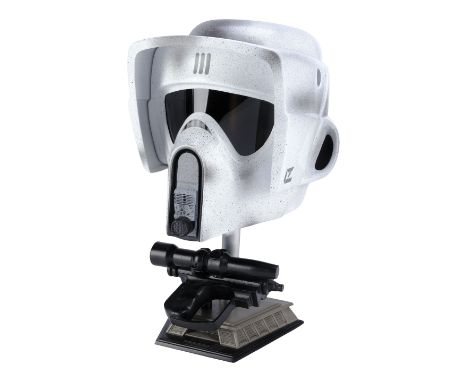 STAR WARS: RETURN OF THE JEDI (1983) - EFX Artist Proof "Legend Edition" Scout Trooper Helmet and Blaster Replicas - Artist p