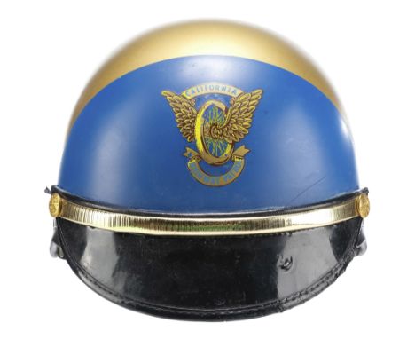 CHIPS (1977-1983) - CHP Motorcycle Helmet - A CHP motorcycle helmet from Rick Rosner's CHiPs. California Highway Police offic