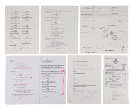 STAR WARS: ATTACK OF THE CLONES (2002) - Anthony Daniels Collection: Autographed Script Revision Pages, Sides, Call Sheet and