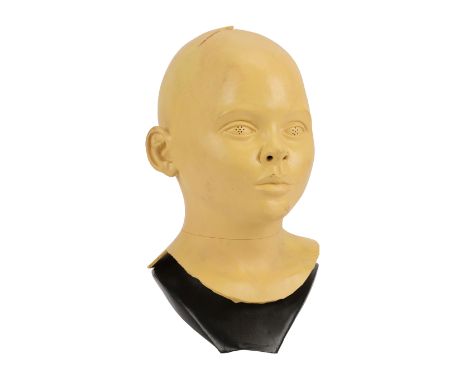 DOCTOR WHO (2005 - PRESENT) - Auton Mask - An Auton mask from the revived BBC sci-fi television series Doctor Who. The villai