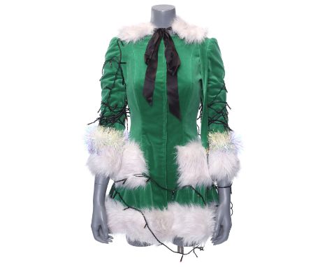 LAST CHRISTMAS (2019) - Kate Andrich's (Emilia Clarke) Elf Costume with Lights - Kate Andrich's (Emilia Clarke) elf costume w