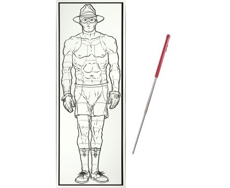 THE SPIRIT (2008) - Silken Floss' (Scarlett Johansson) Spirit Diagram and Pointer - Silken Floss' (Scarlett Johansson) Spirit