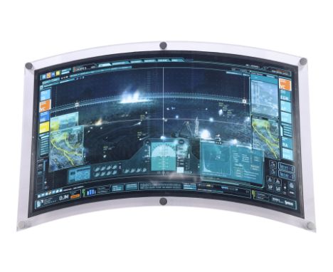 AVATAR (2009) - Light-Up Security Control Panel - A light-up security control panel from James Cameron's epic sci-fi adventur