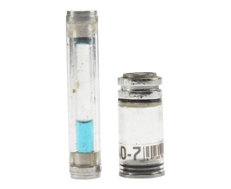 MAZE RUNNER: THE DEATH CURE (2018) - Pair of "Flare" Antivirus Vials - Two "Flare" antivirus vials from Wes Ball's Maze Runne