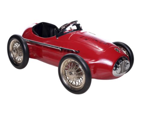 THE SANTA CLAUSE 2 (2002) - Tim Allen-Autographed Pull Start Pedal Car - A Tim Allen-autographed pull start pedal car from Mi