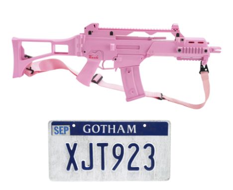 BIRDS OF PREY (2020) - Hallucination Dance Sequence Pink Rifle and Dinah Lance's (Jurnee Smollett) License Plate - A hallucin
