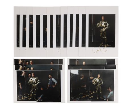 STAR WARS: PREQUEL TRILOGY (1999-2005) - Anthony Daniels Collection: Collection of Printed Annie Leibovitz Photographs Autogr