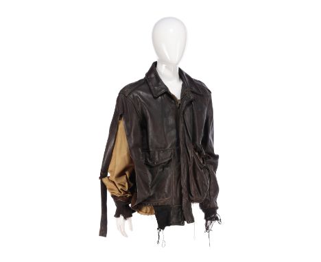 EMPIRE OF THE SUN (1987) - Jamie "Jim" Graham's (Christian Bale) Leather Jacket - Jamie "Jim" Graham's (Christian Bale) leath