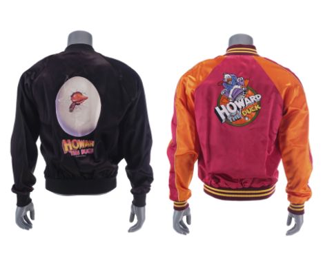 HOWARD THE DUCK (1986) - Pair of Crew Jackets - A pair of crew jackets from Willard Huyck's Howard the Duck. Crew jackets suc