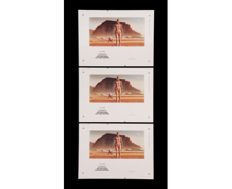 STAR WARS: DROIDS (1985) - Anthony Daniels Collection: Three Proof Copies of Ralph McQuarrie's The Droids in the Desert - Thr