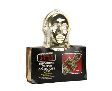 STAR WARS: RETURN OF THE JEDI (1983) - Anthony Daniels Collection: Sealed Vintage See-Threepio (C-3PO) Collector's Case - A s