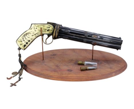 DRIVE ANGRY (2011) - John Milton's (Nicolas Cage) Godkiller Pistol with Pair of Bullets - John Milton's (Nicolas Cage) Godkil