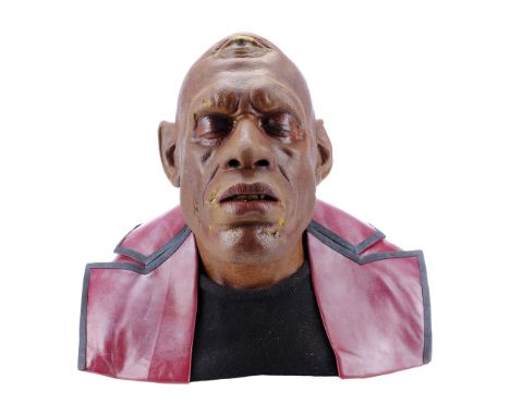 MEN IN BLACK II (2002) - Pineal Eye (Kevin Grevioux) SFX Makeup Bust - A Pineal Eye (Kevin Grevioux) SFX makeup bust from the