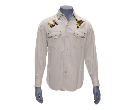 MORK &amp; MINDY (1978-1982) - Mork's (Robin Williams) Cowboy Shirt - Mork's (Robin Williams) cowboy shirt from the series Mo