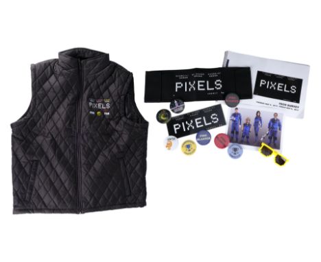 PIXELS (2015) - Set of Production and Crew Ephemera - Production and crew ephemera from Chris Columbus' Pixels. This set cons