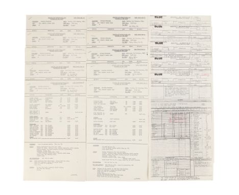 STAR WARS: RETURN OF THE JEDI (1983) - Anthony Daniels Collection: Collection of Call Sheets with Handwritten Annotations - A